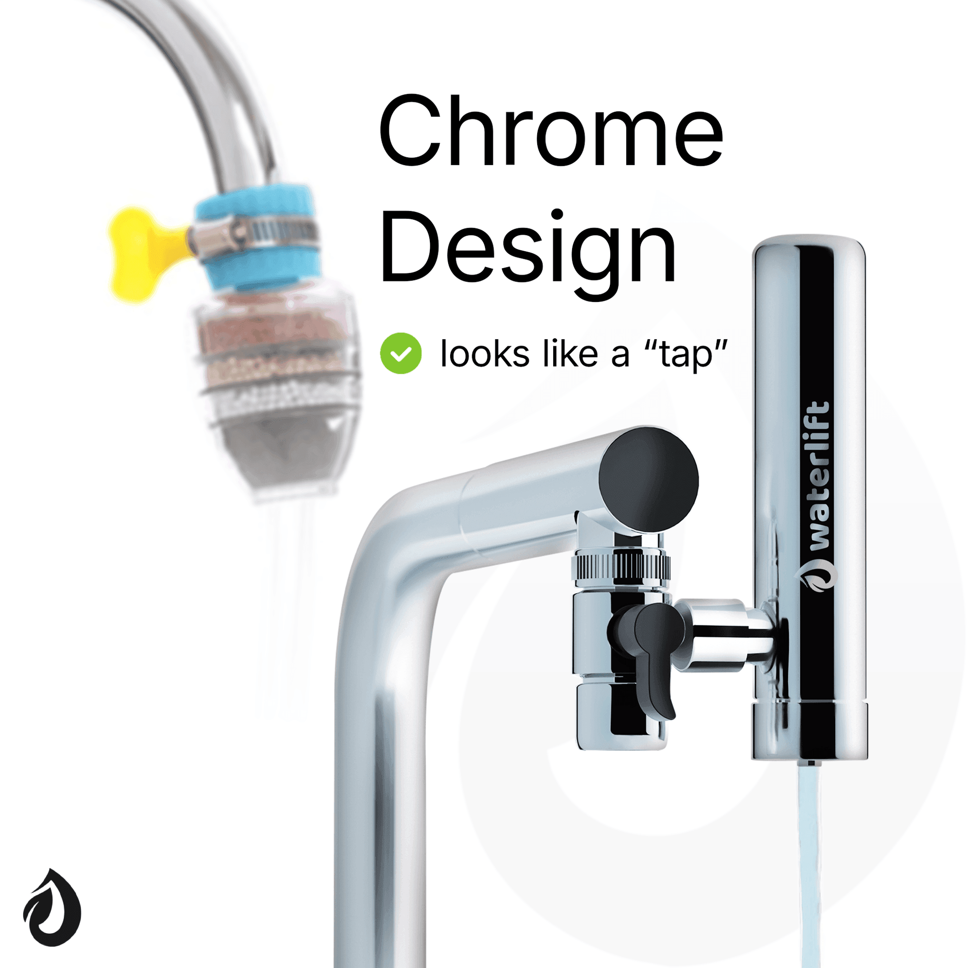 Waterlift Filter + 1 Extra Cartridge - WATERLIFT LLC